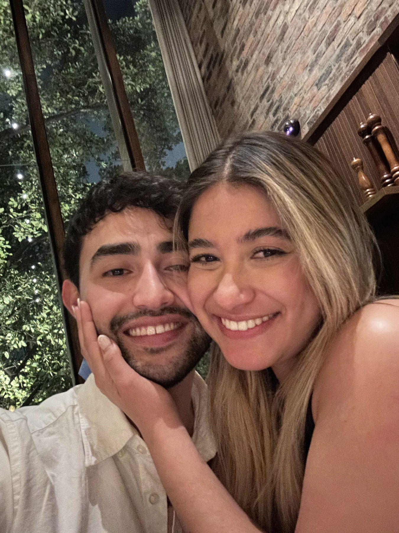 Irina y Jorge juntos